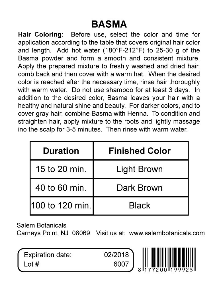 Henna Black Hair Products