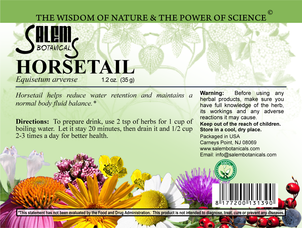 Horsetail Dry Herbs, Berries and Fruits