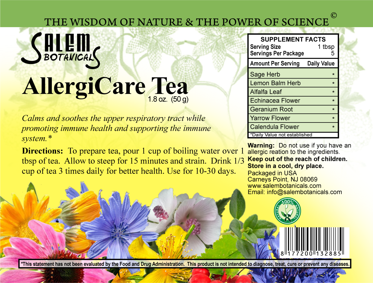 Anti-Allergy Blend Herbal Teas
