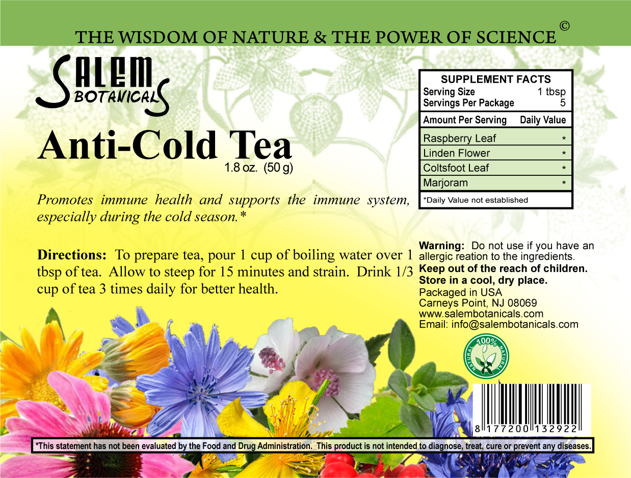 Anti-Cold Blend Herbal Teas