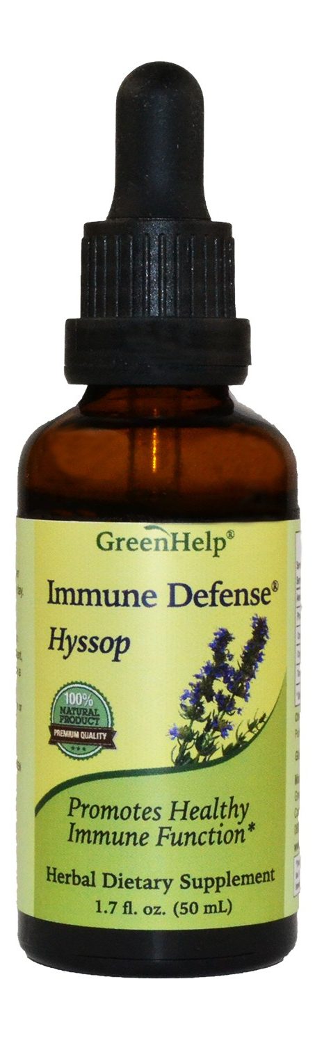 Immune Defense Hyssop Green Help