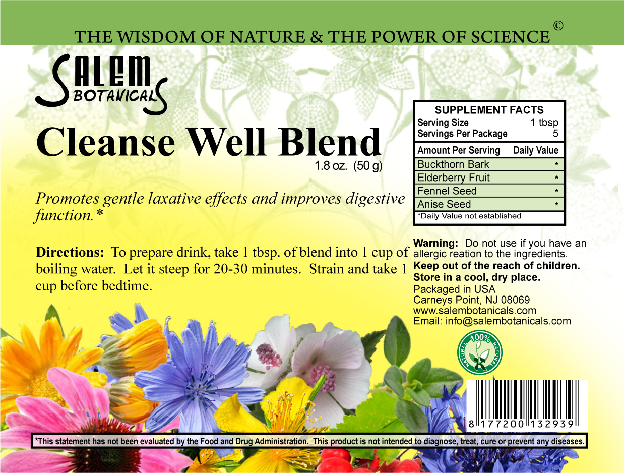 Cleanse Well Blend Herbal Teas