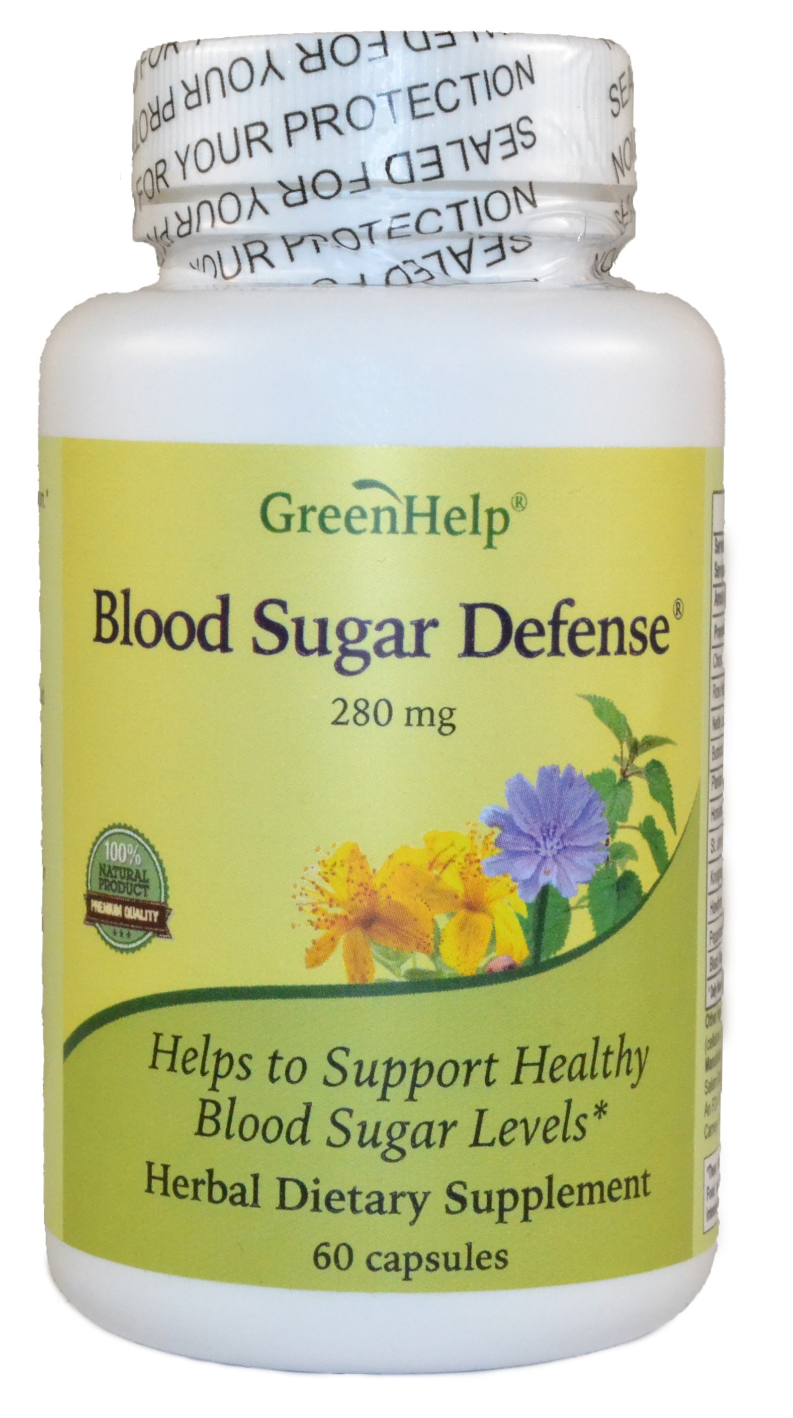 Blood Sugar Defense Capsules Dietary Supplements