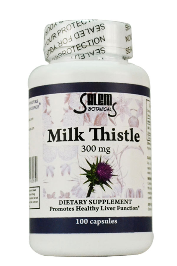 Milk Thistle Capsules Dietary Supplements