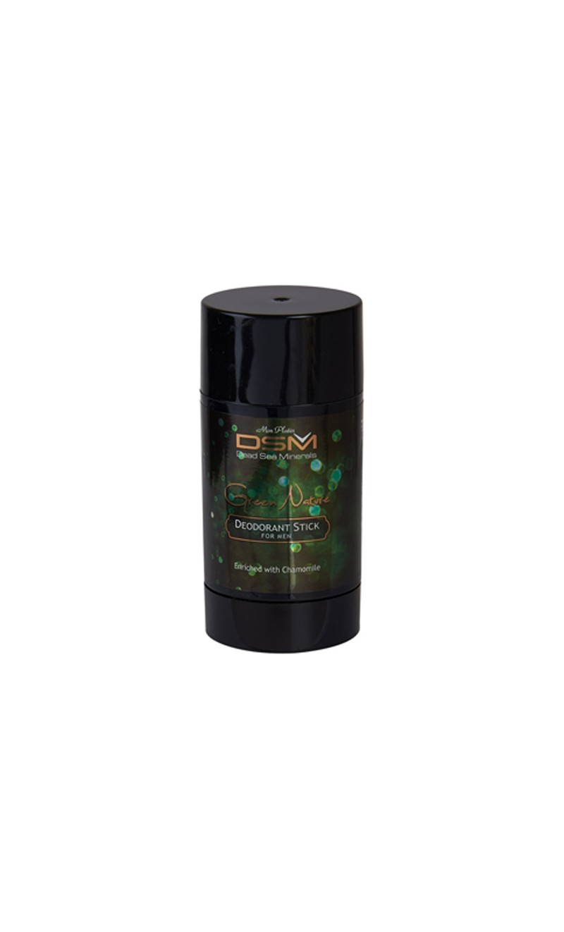 Deodorant Stick For Men – Green Nature Aluminum & paraben free Dead Sea Minerals