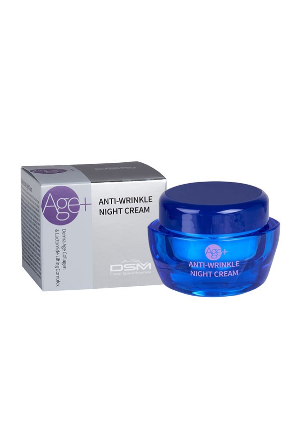 Anti wrinkle night cream Dead Sea Minerals