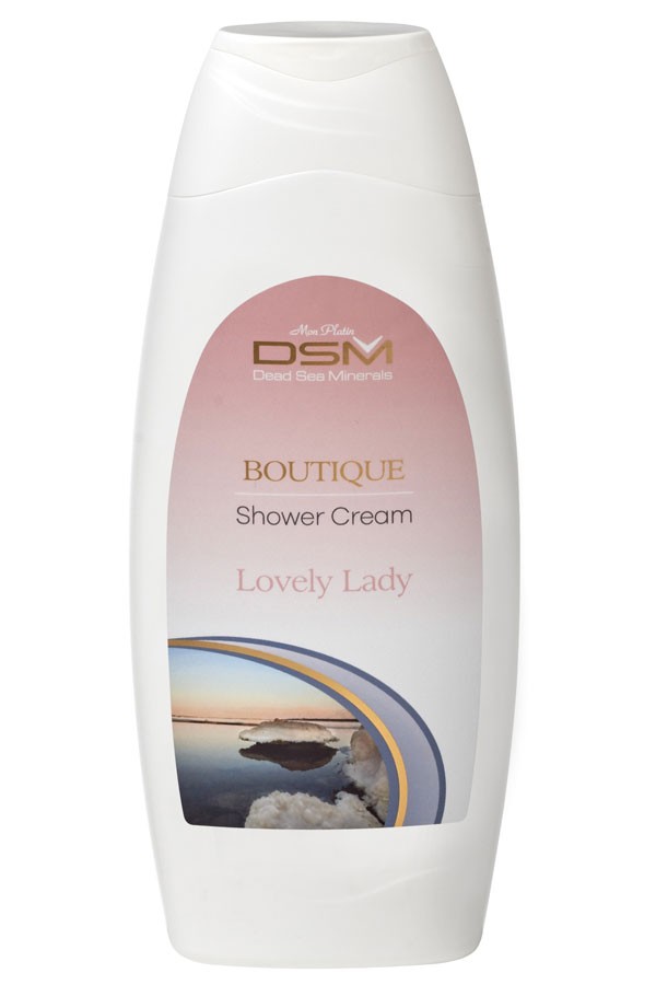 DSM BOUTIQUE Shower Cream Lovely Lady Dead Sea Minerals